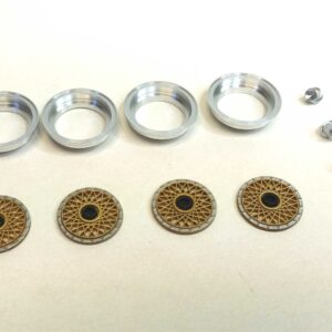 512 BBS inserts with aluminum ring and nut