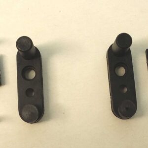Porsche 911 GT1 suspension mount set with fixing screws