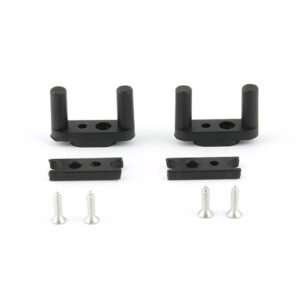 Suspension mount set with fixing screws