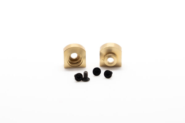 FIAT 1000TCR - Rear brass axle holders ("Camber") (x2)